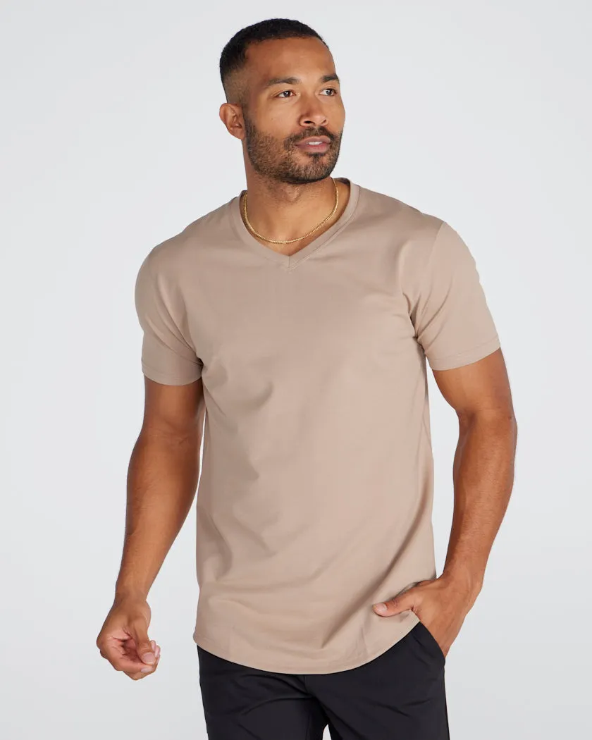 Drop-Cut V-Neck: LUX <!-- Size XL -->
