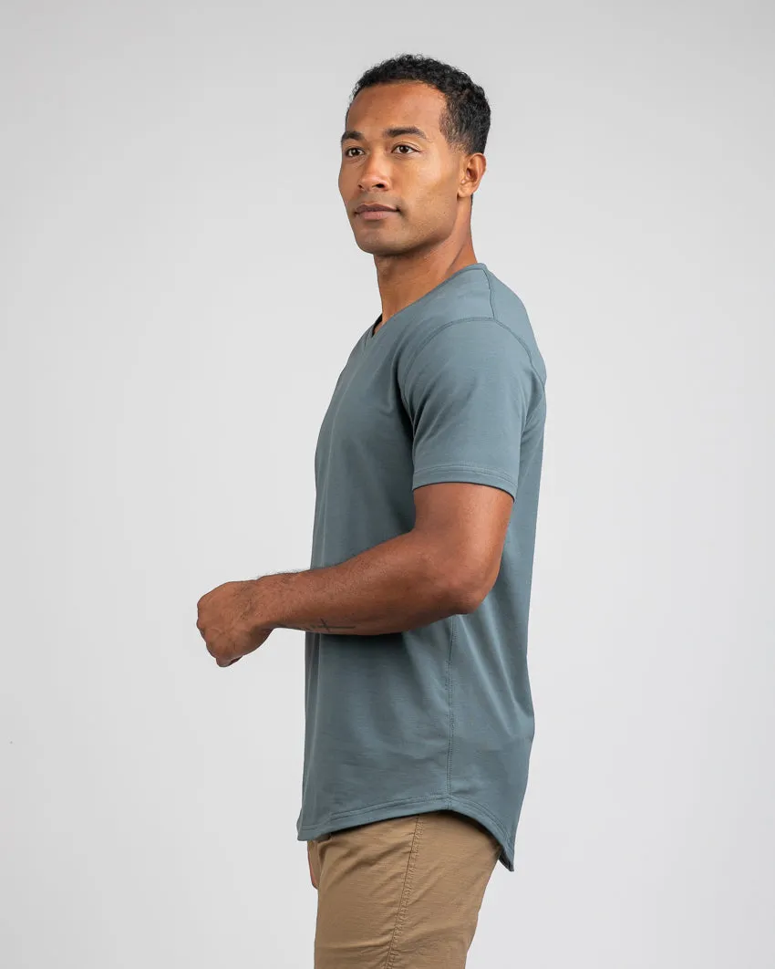 Drop-Cut V-Neck: LUX <!-- Size XL -->