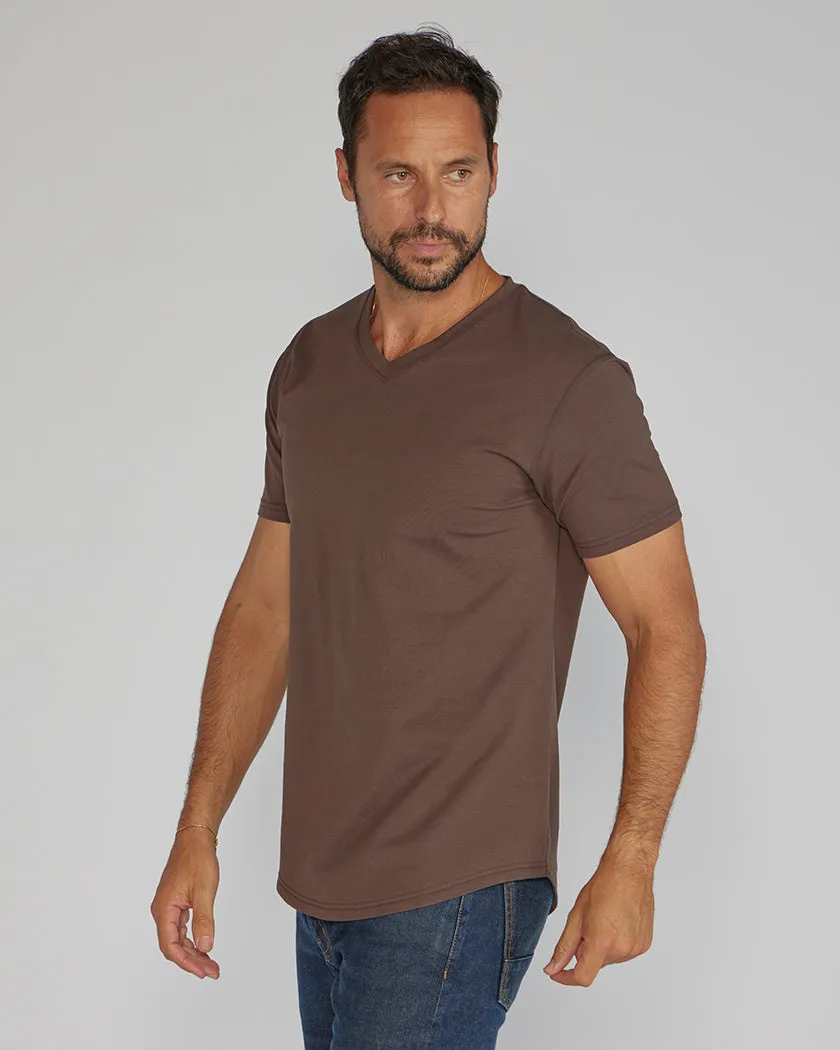 Drop-Cut V-Neck: LUX <!-- Size XL -->