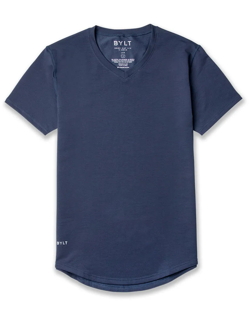 Drop-Cut V-Neck: LUX <!-- Size XL -->