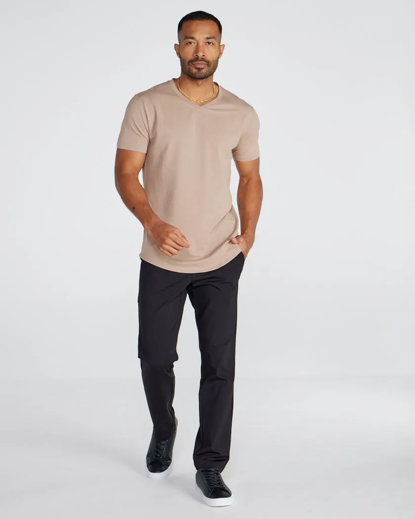 Drop-Cut V-Neck: LUX <!-- Size XL -->