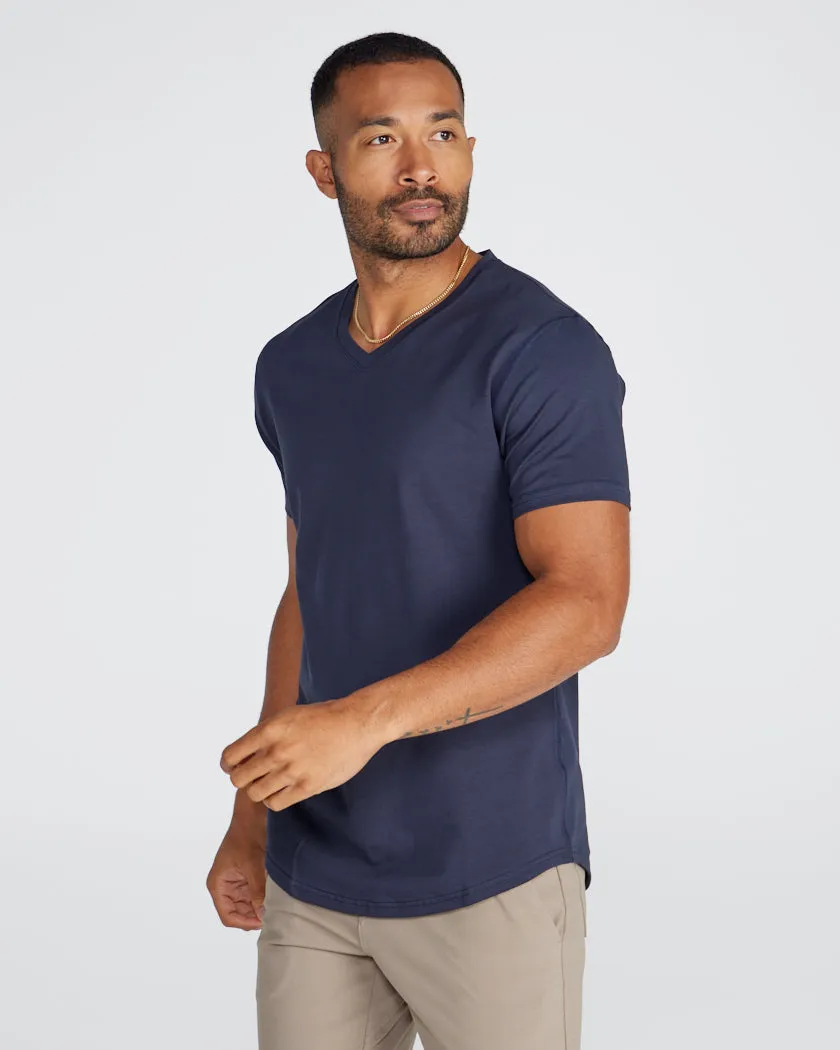 Drop-Cut V-Neck: LUX <!-- Size XL -->