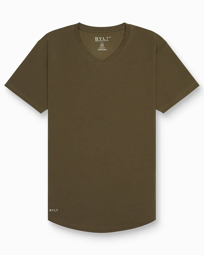 Drop-Cut V-Neck: LUX <!-- Size XL -->