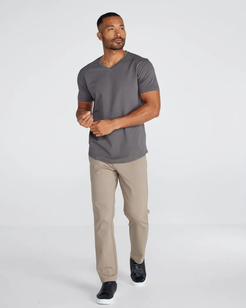 Drop-Cut V-Neck: LUX <!-- Size XL -->