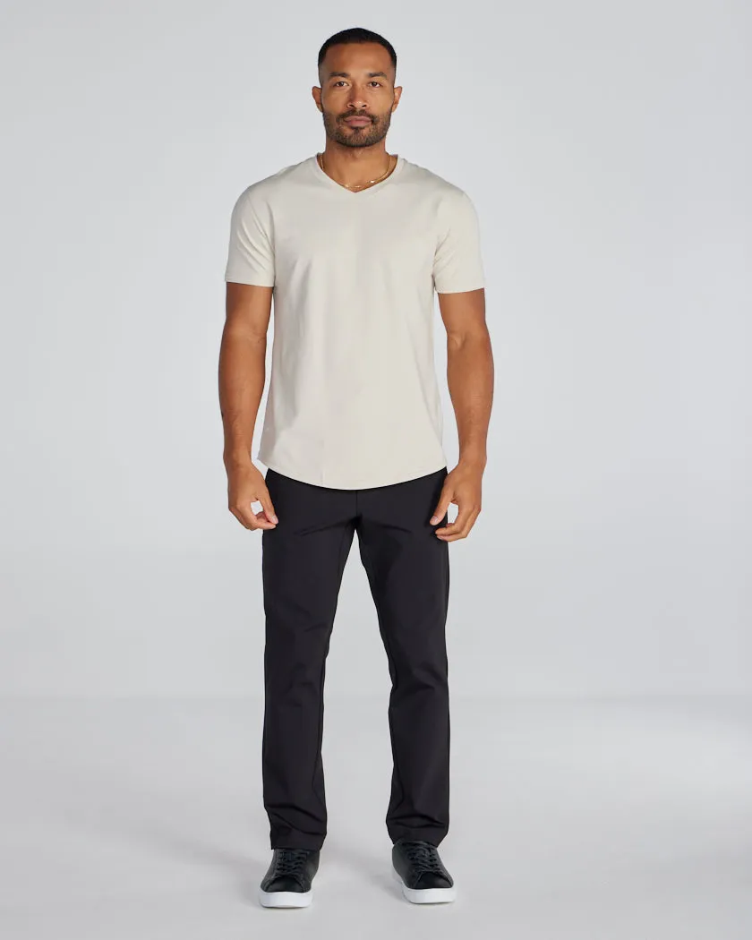 Drop-Cut V-Neck: LUX <!-- Size XL -->