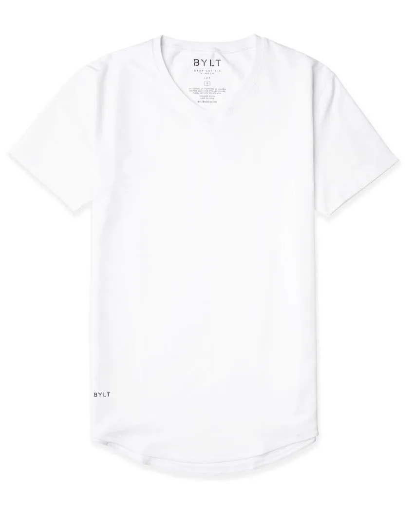 Drop-Cut V-Neck: LUX <!-- Size XL -->