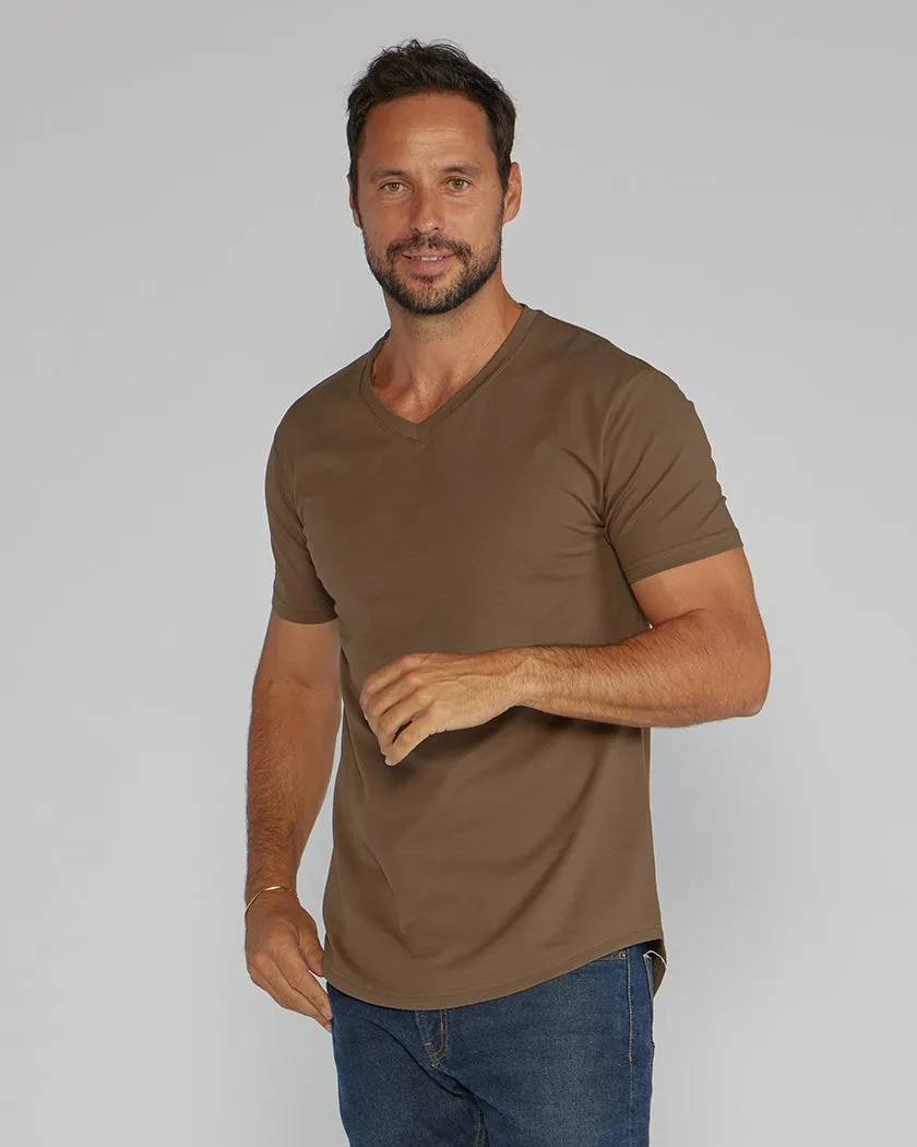 Drop-Cut V-Neck: LUX <!-- Size XL -->