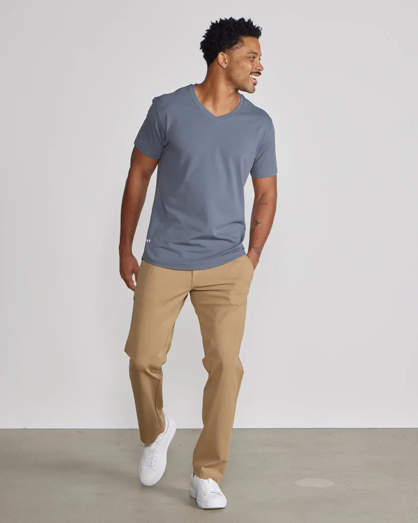 Drop-Cut V-Neck: LUX <!-- Size XL -->