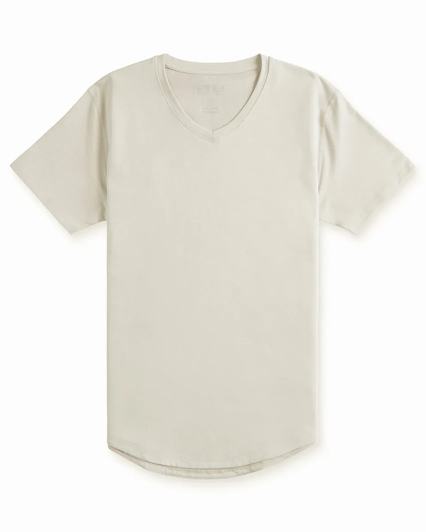 Drop-Cut V-Neck: LUX <!-- Size XL -->