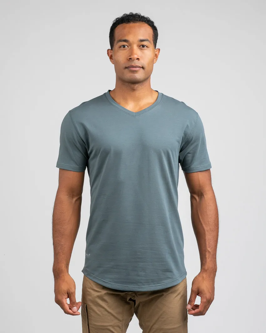 Drop-Cut V-Neck: LUX <!-- Size XL -->