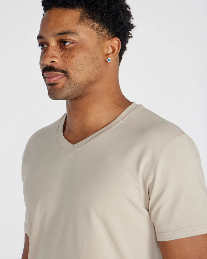 Drop-Cut V-Neck: LUX <!-- Size XL -->