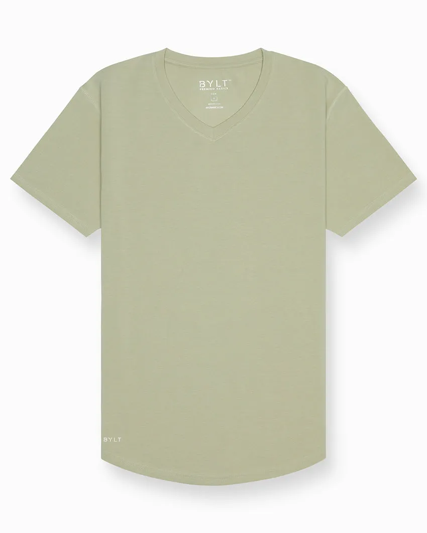 Drop-Cut V-Neck: LUX <!-- Size XL -->