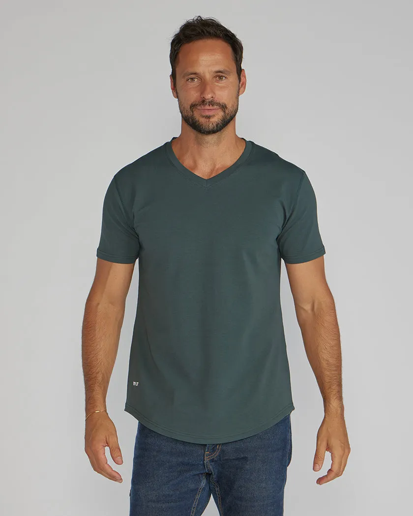 Drop-Cut V-Neck: LUX <!-- Size XL -->