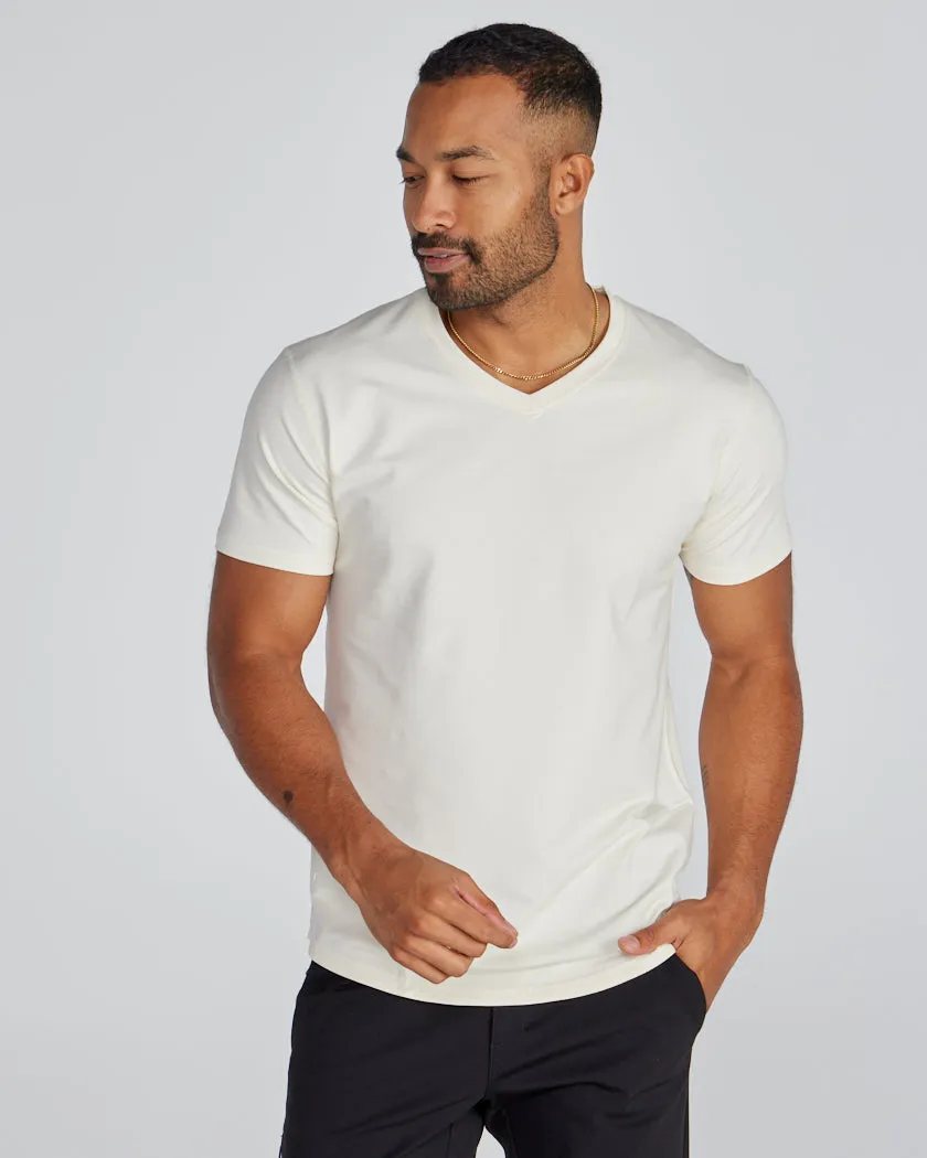 Drop-Cut V-Neck: LUX <!-- Size XL -->