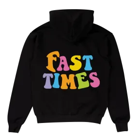 Fast Times Hoodie - Black