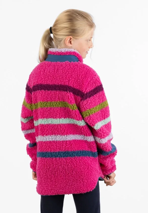 Girls Anissa Sherpa Jacket - Pink