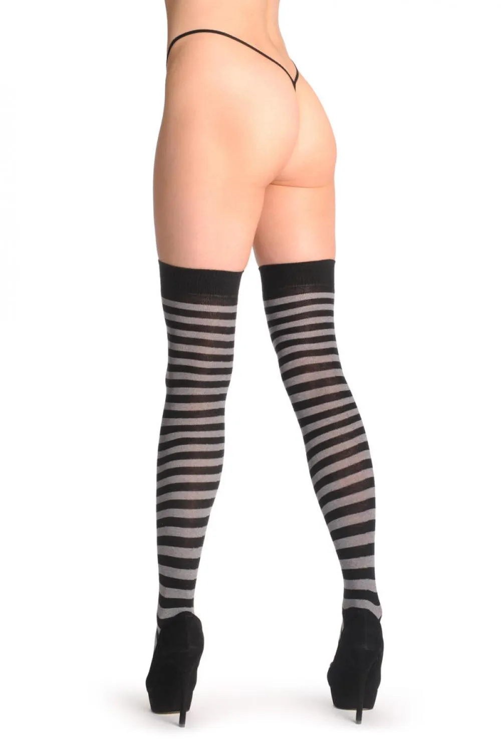 Grey & Black Stripes