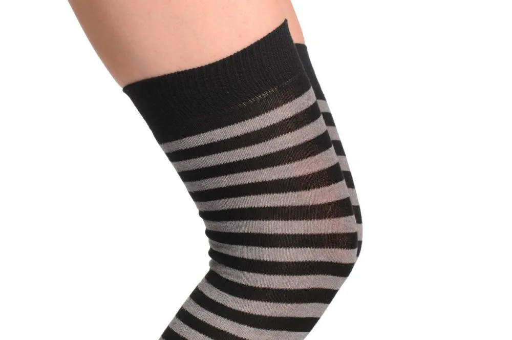 Grey & Black Stripes