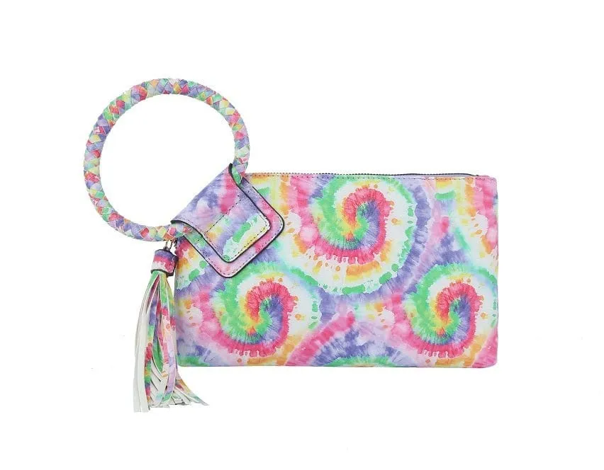 JY0407 Clutch Wrislet With Tassel