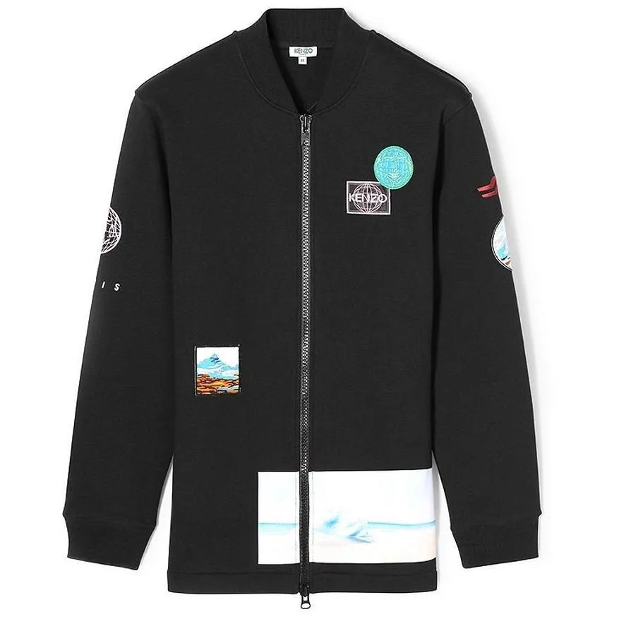 KENZO Badged Elongated Bomber