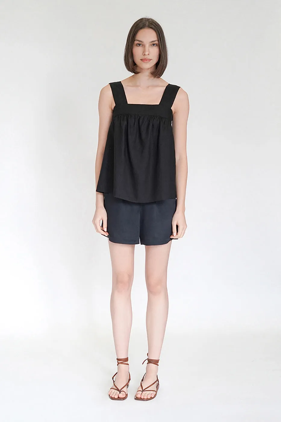 La Jolla Top - Linen