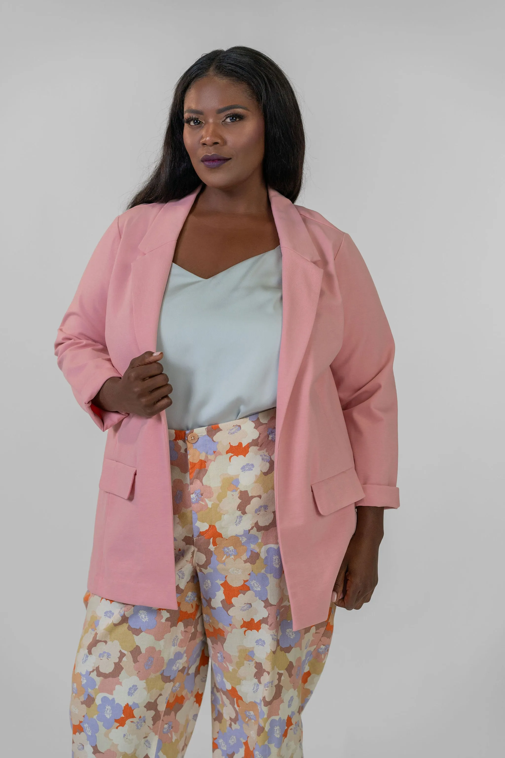 MARILYN LINEN BLEND TROUSERS