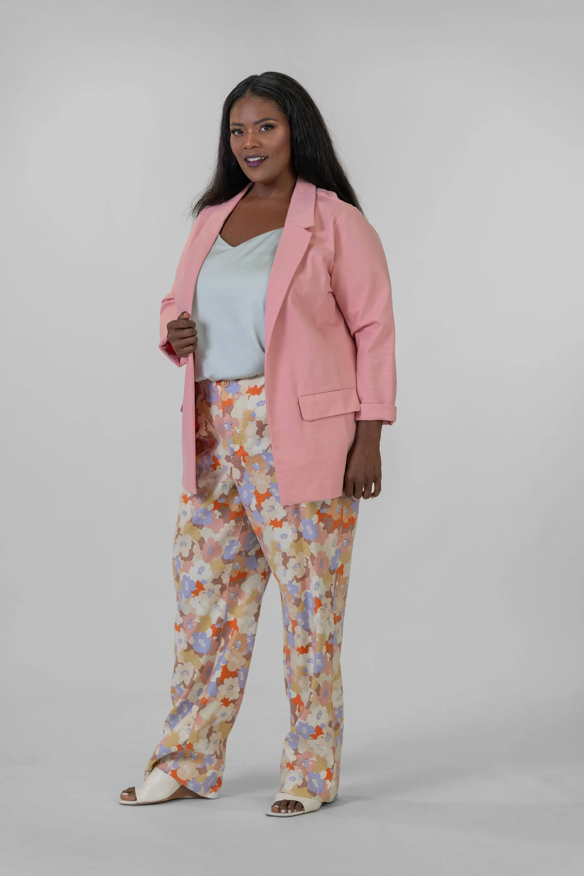 MARILYN LINEN BLEND TROUSERS