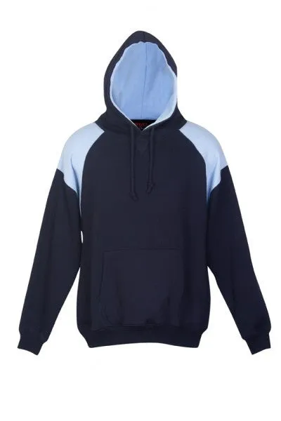 Mens Shoulder Contrast Hoodie
