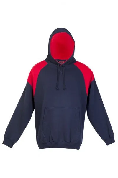 Mens Shoulder Contrast Hoodie