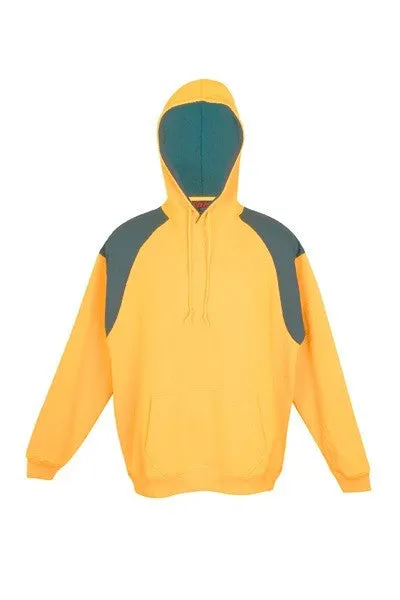 Mens Shoulder Contrast Hoodie