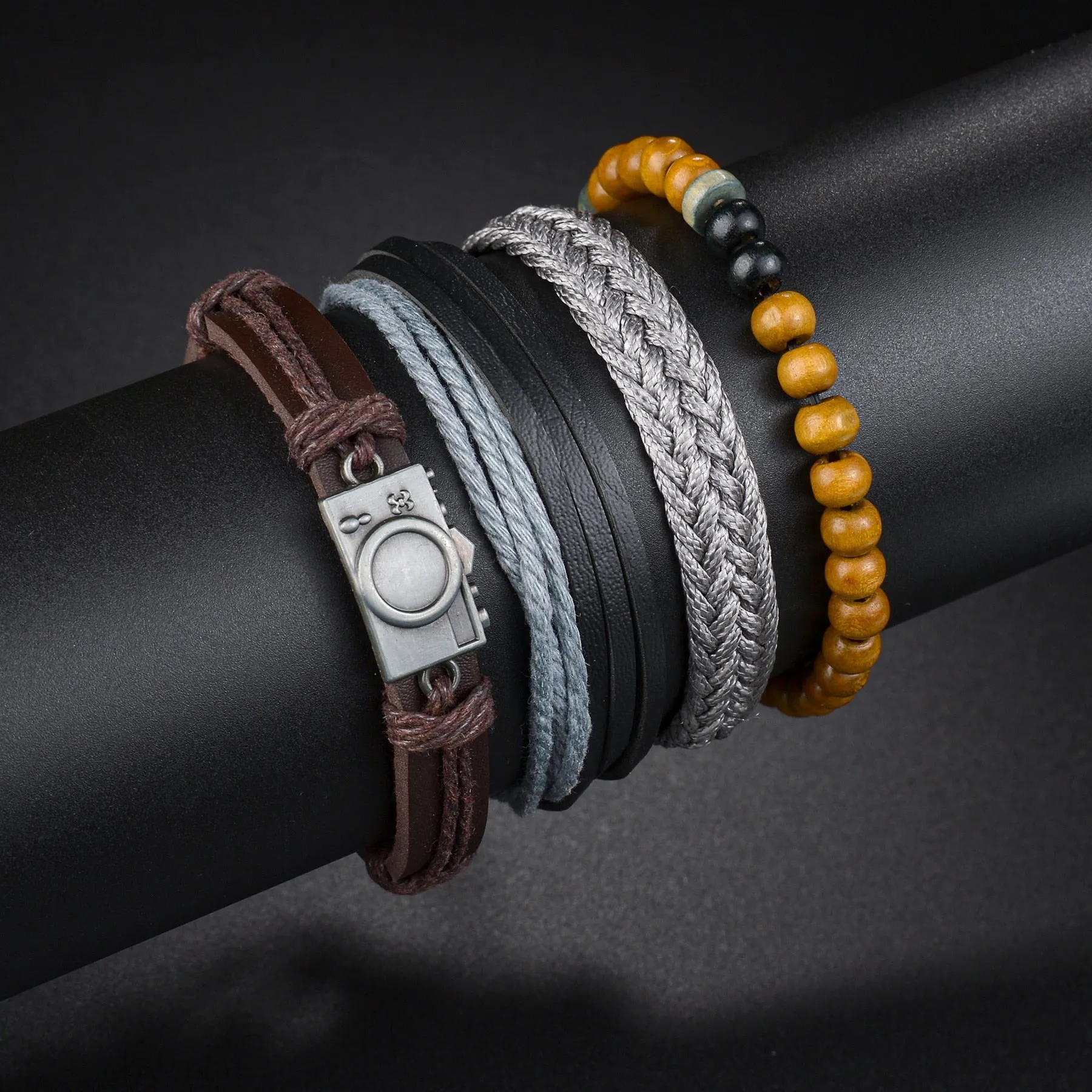 Modern Multilayered Men's Bracelet