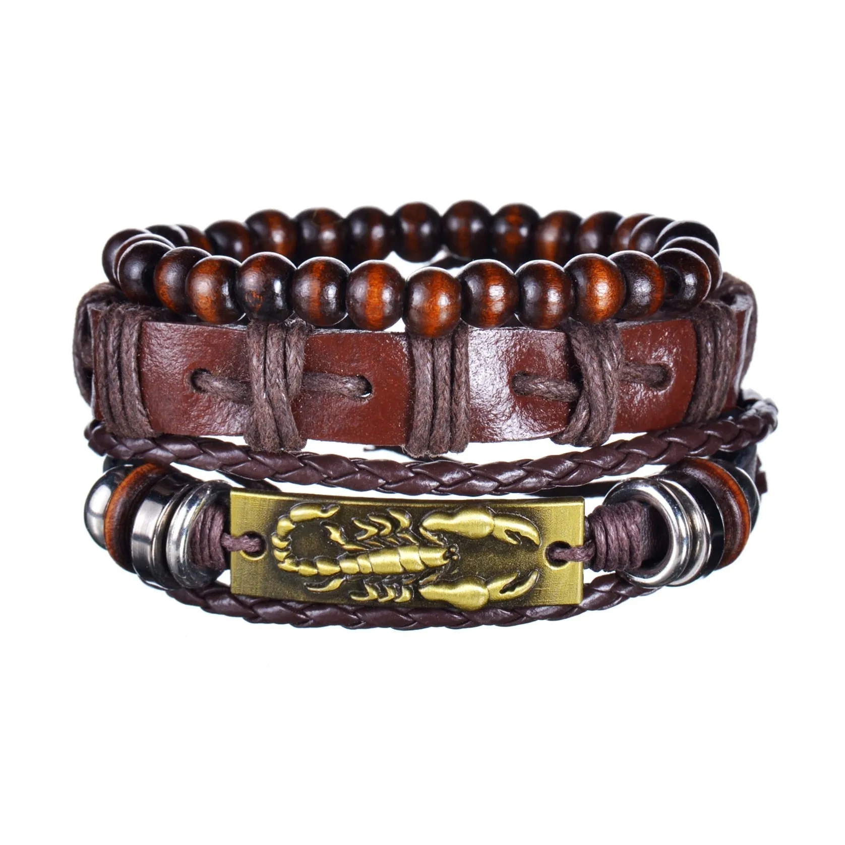 Modern Multilayered Men's Bracelet