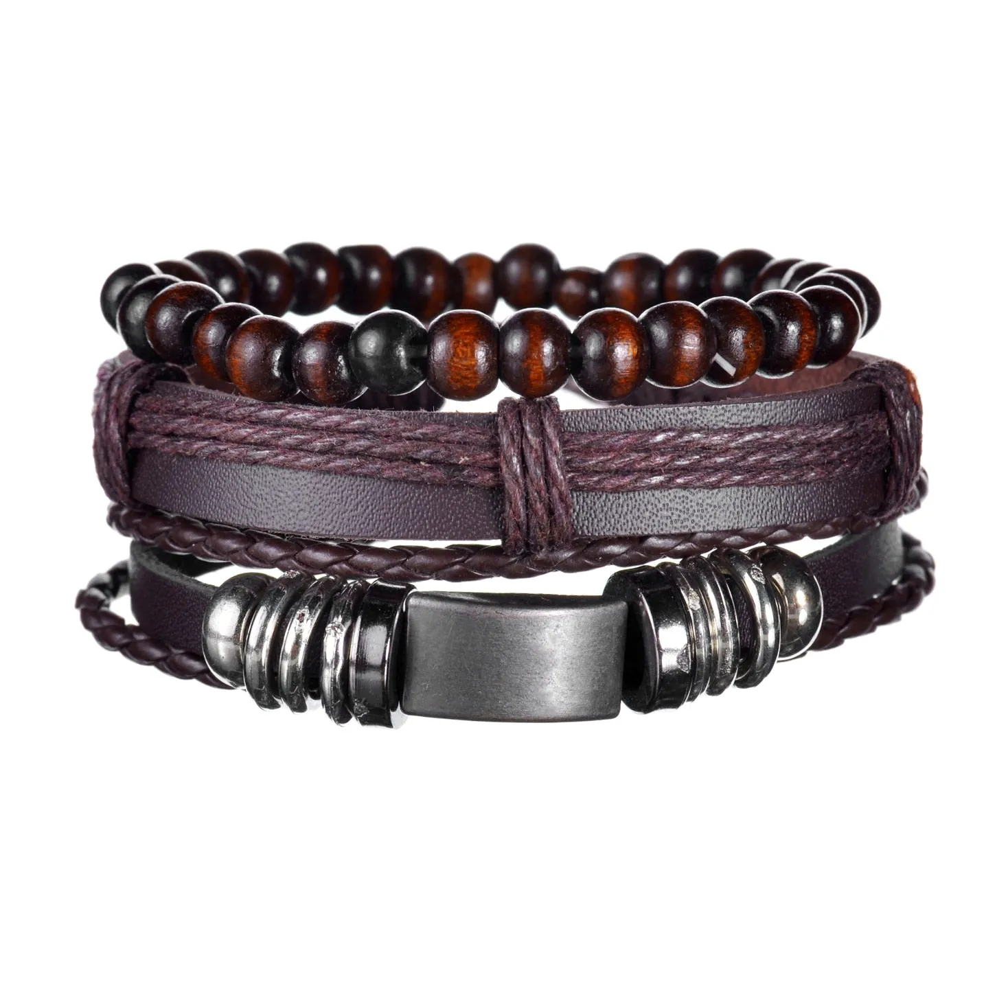 Modern Multilayered Men's Bracelet