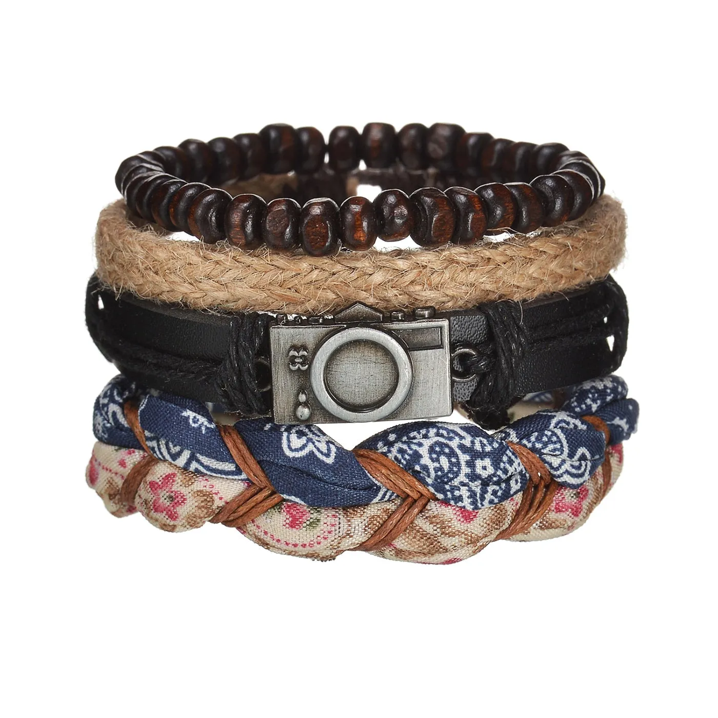 Modern Multilayered Men's Bracelet