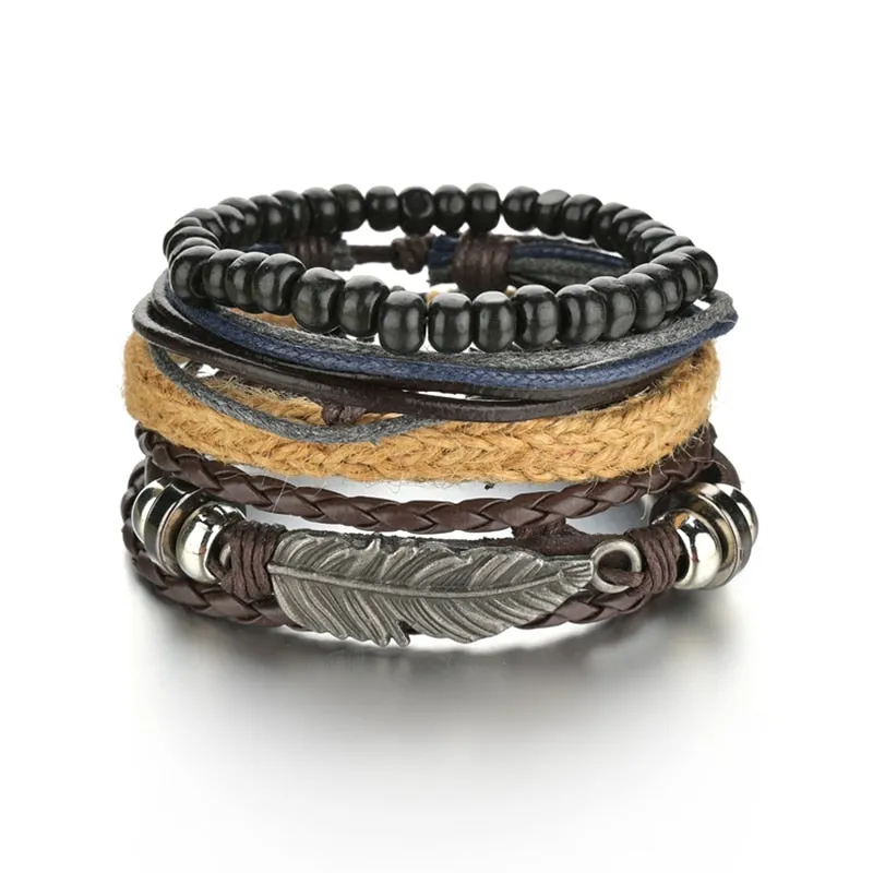 Modern Multilayered Men's Bracelet