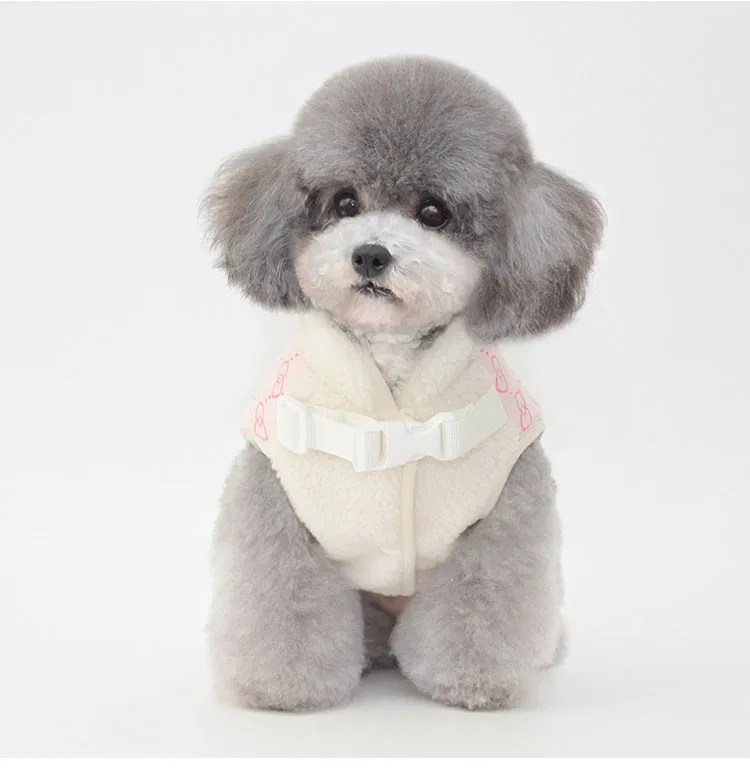 Pet Clothes Autumn and Winter New Pet Coat Vest Warm Cat Clothes