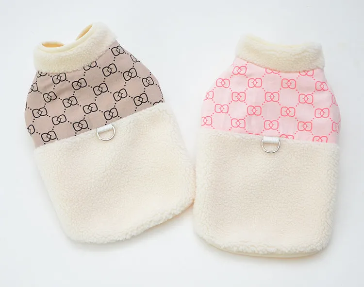 Pet Clothes Autumn and Winter New Pet Coat Vest Warm Cat Clothes