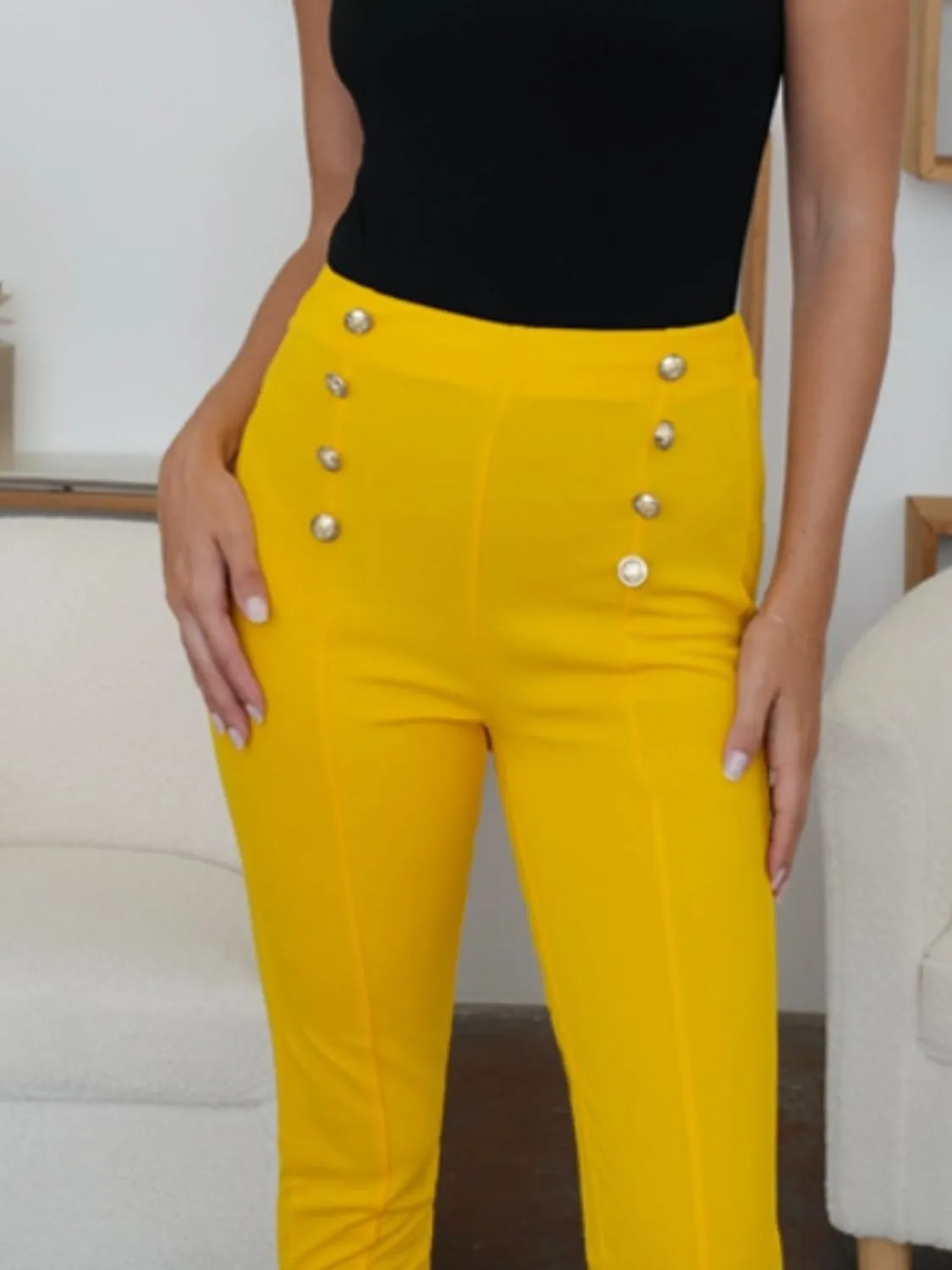 PRE-ORDER: High Waist Skinny Pants