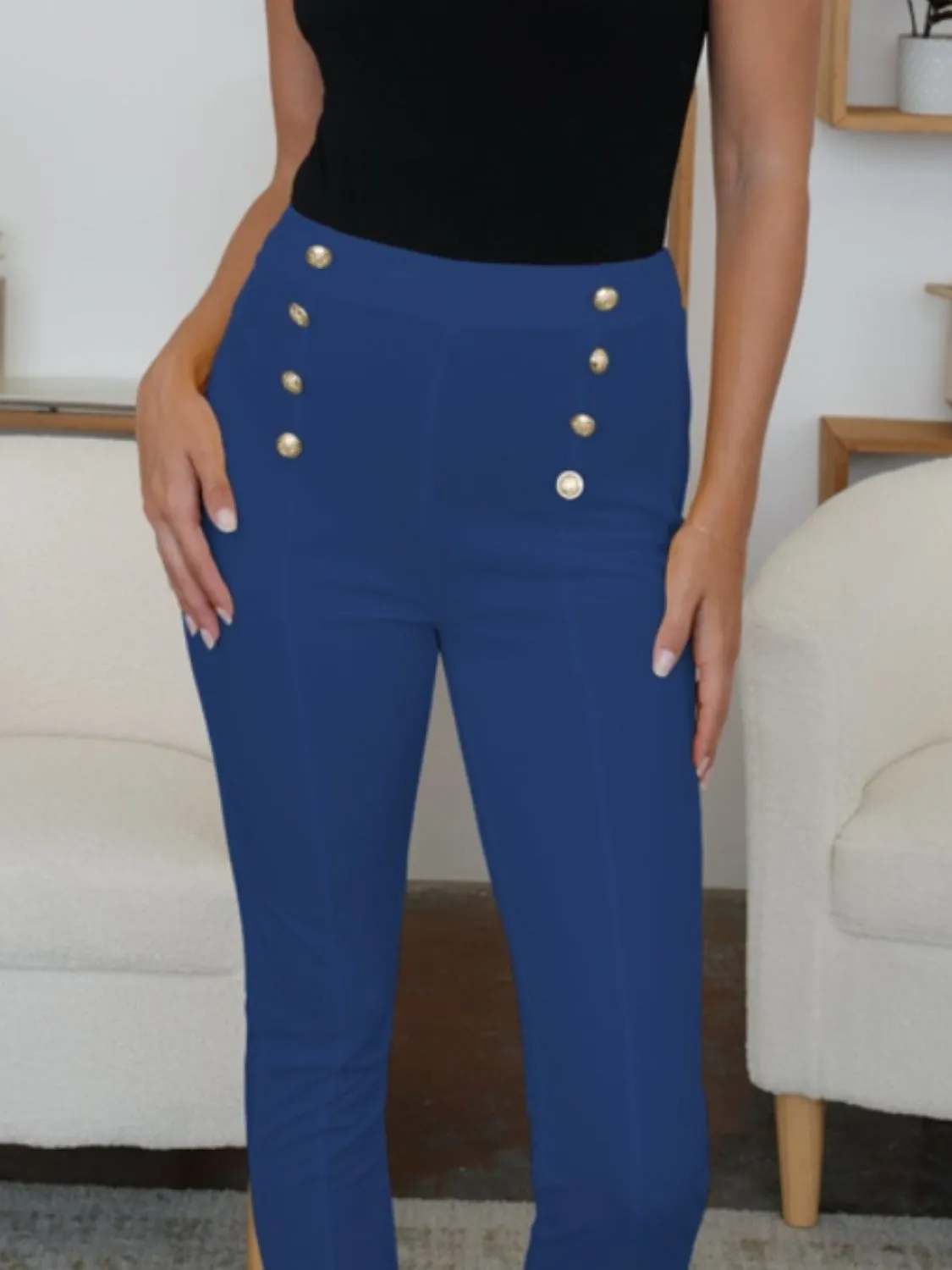 PRE-ORDER: High Waist Skinny Pants