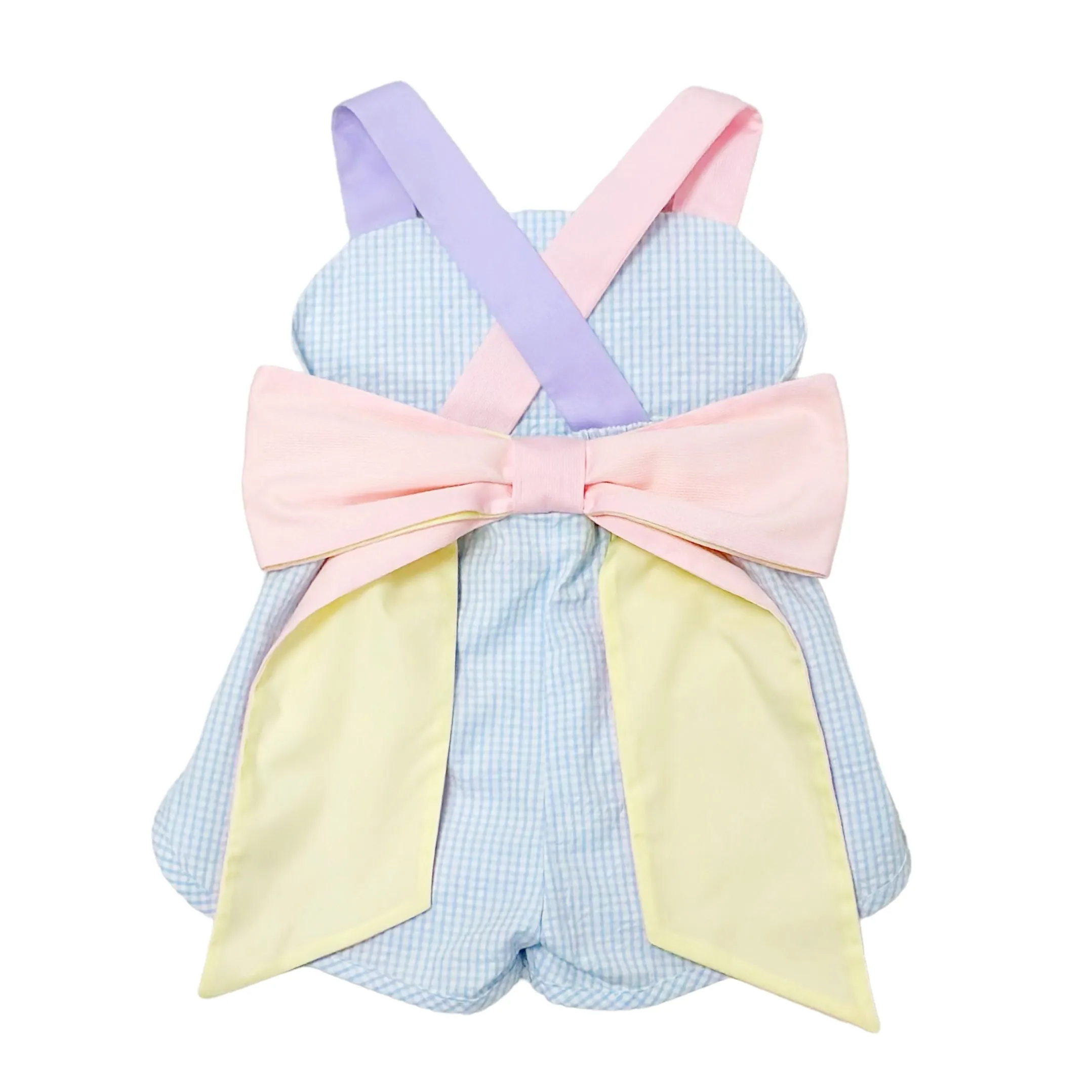 Rainbow Light Blue Susie Overall (Toddler)