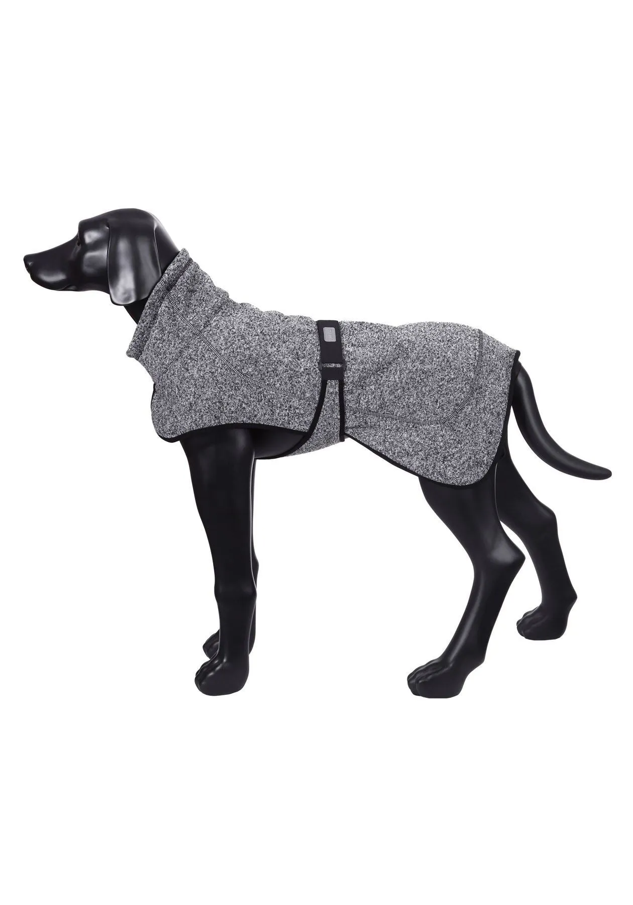 Rukka Pets Comfy Knit Warm Breathable Adventure Dog Jacket Black