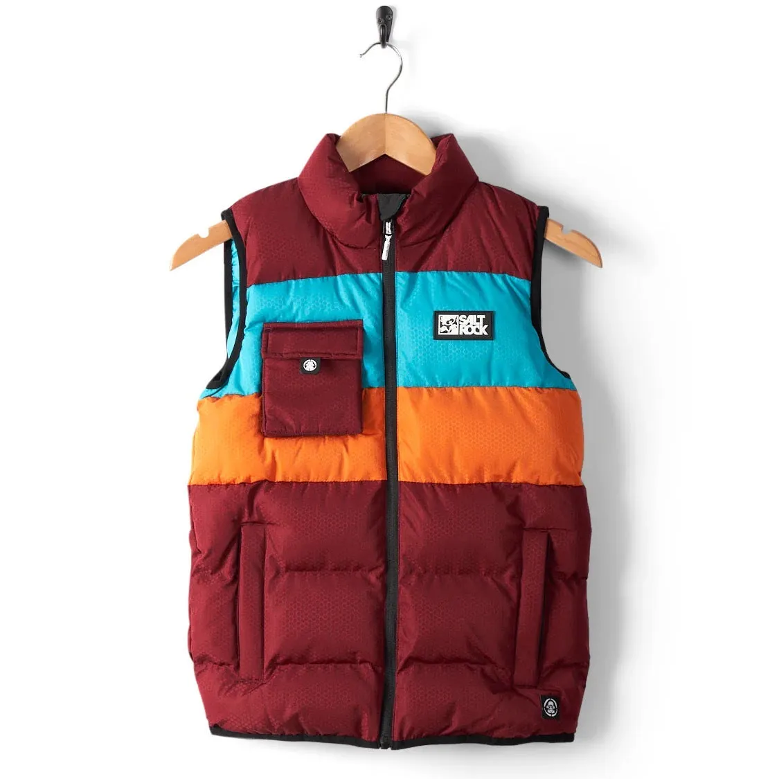 Saltrock Boys Destroya Gilet Dark Red
