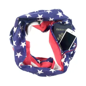 SHOLDIT® Americana Convertible Infinity Scarf with Pocket™