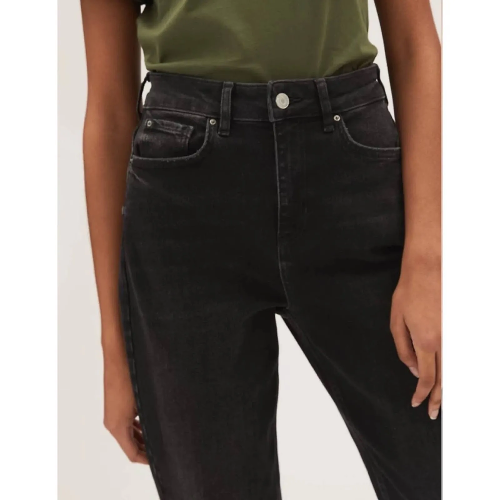 Size 12 M&S COLLECTION The Mom Jeans Black