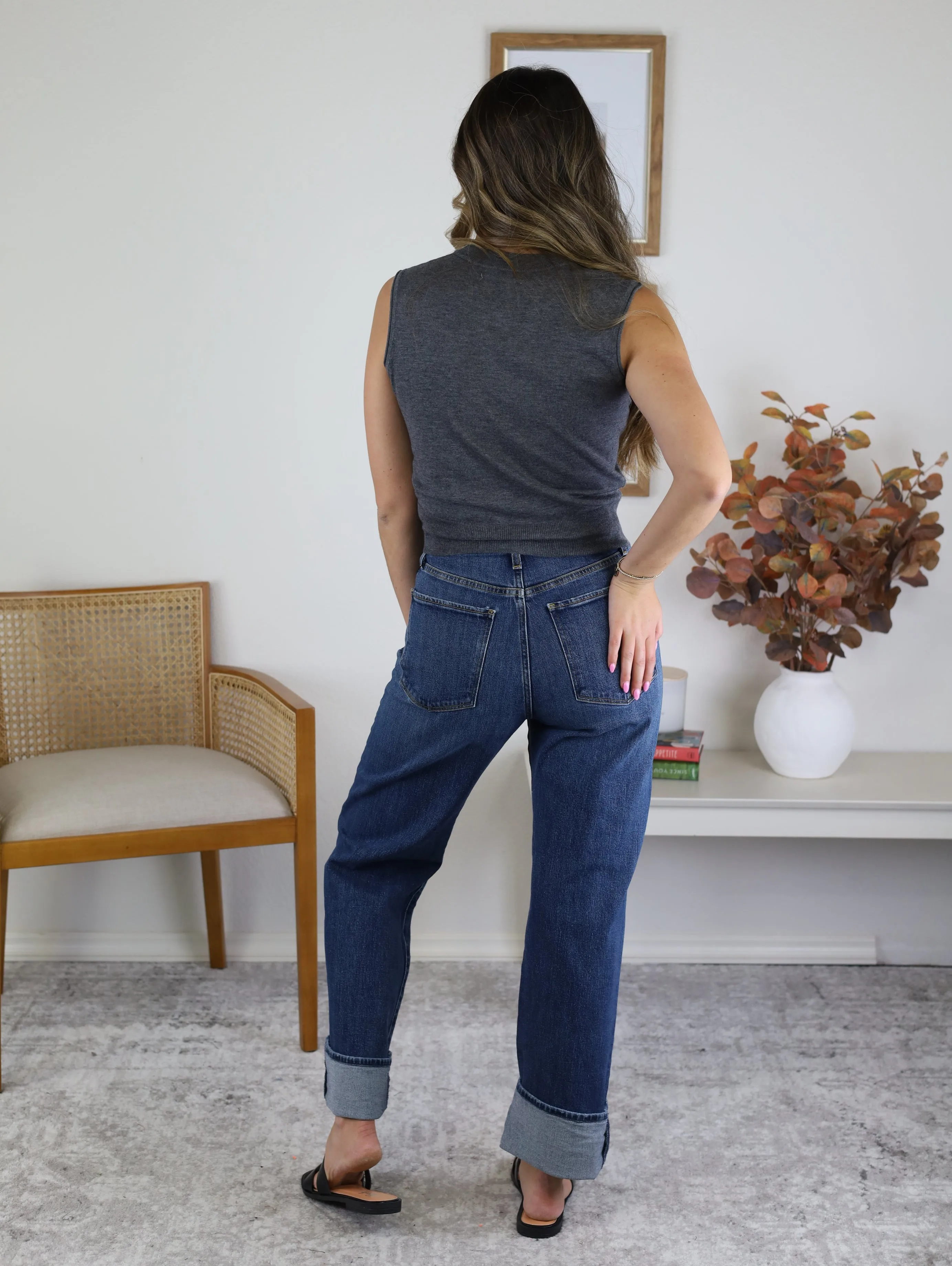 Sonja Button Up Knitted Vest - Sale