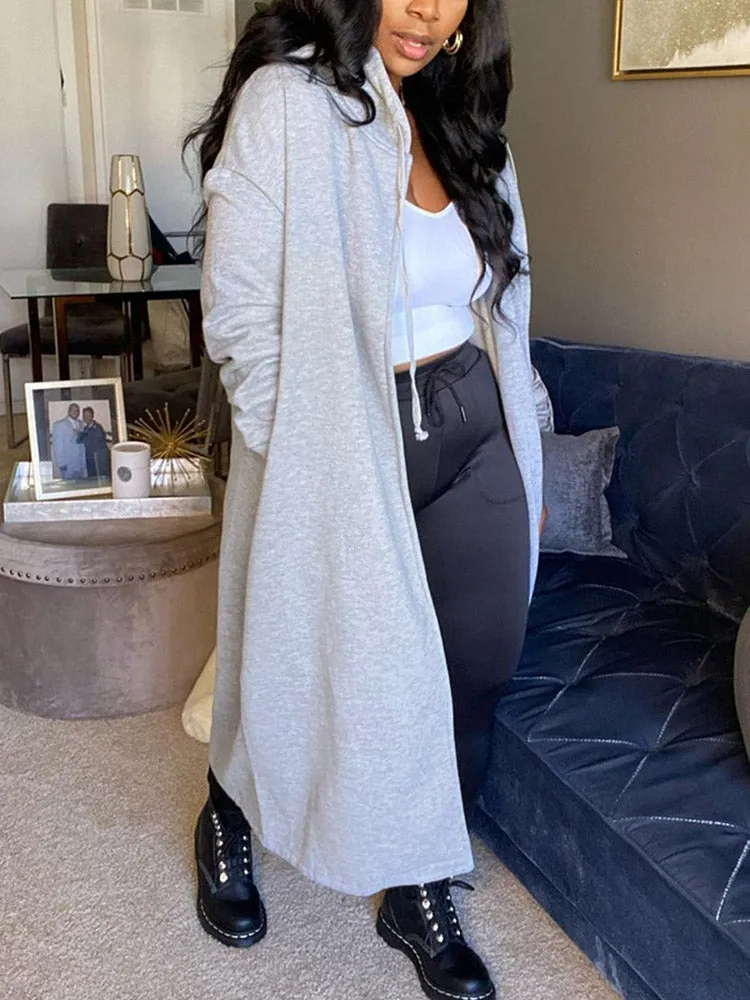 Split Hollow Graceful High Waist Pants