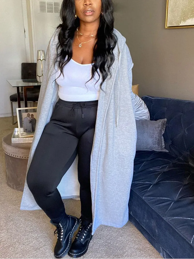 Split Hollow Graceful High Waist Pants