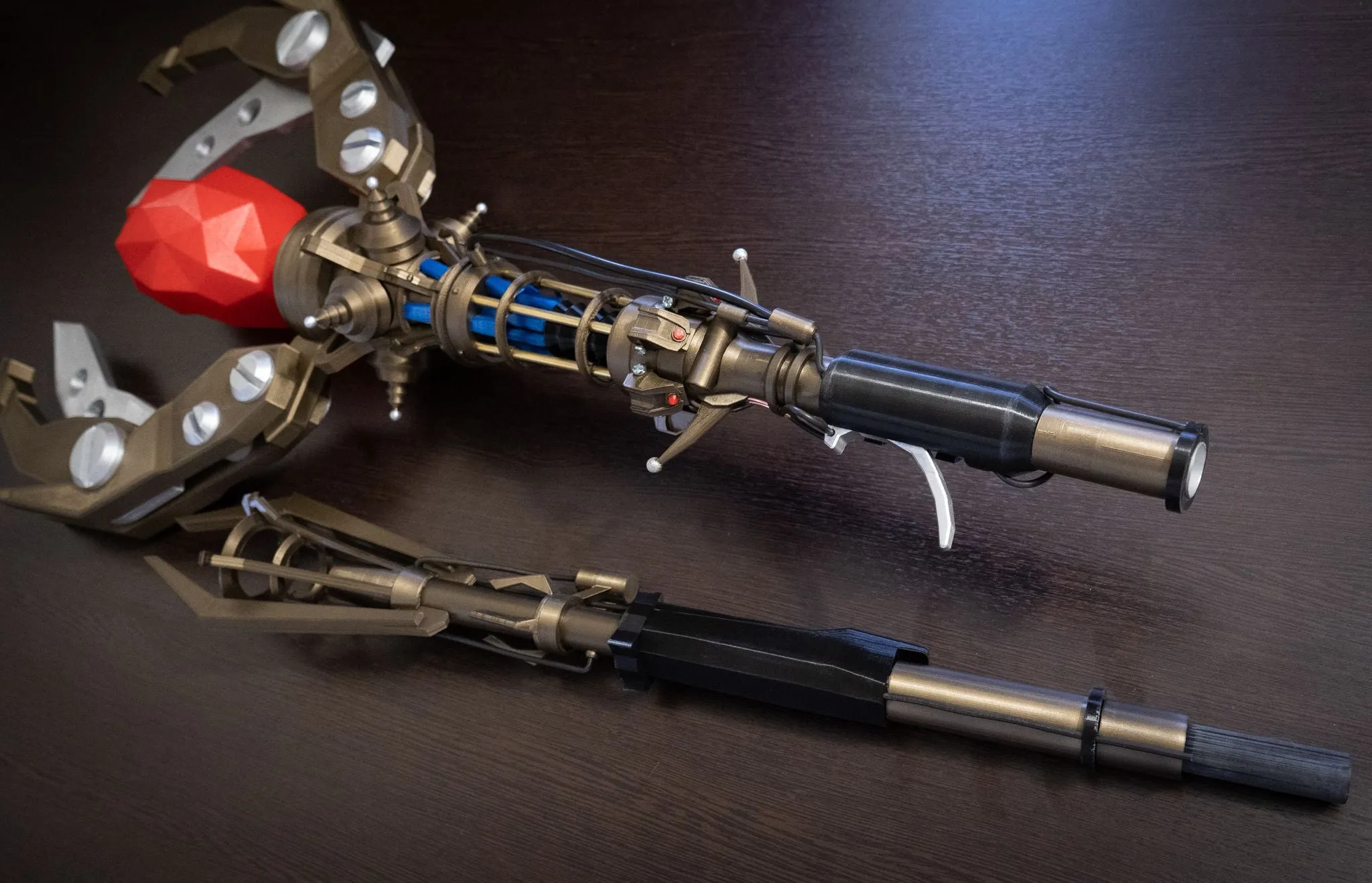 Staff of Fire Cosplay Prop – 72 Inch LED Weapon Replica