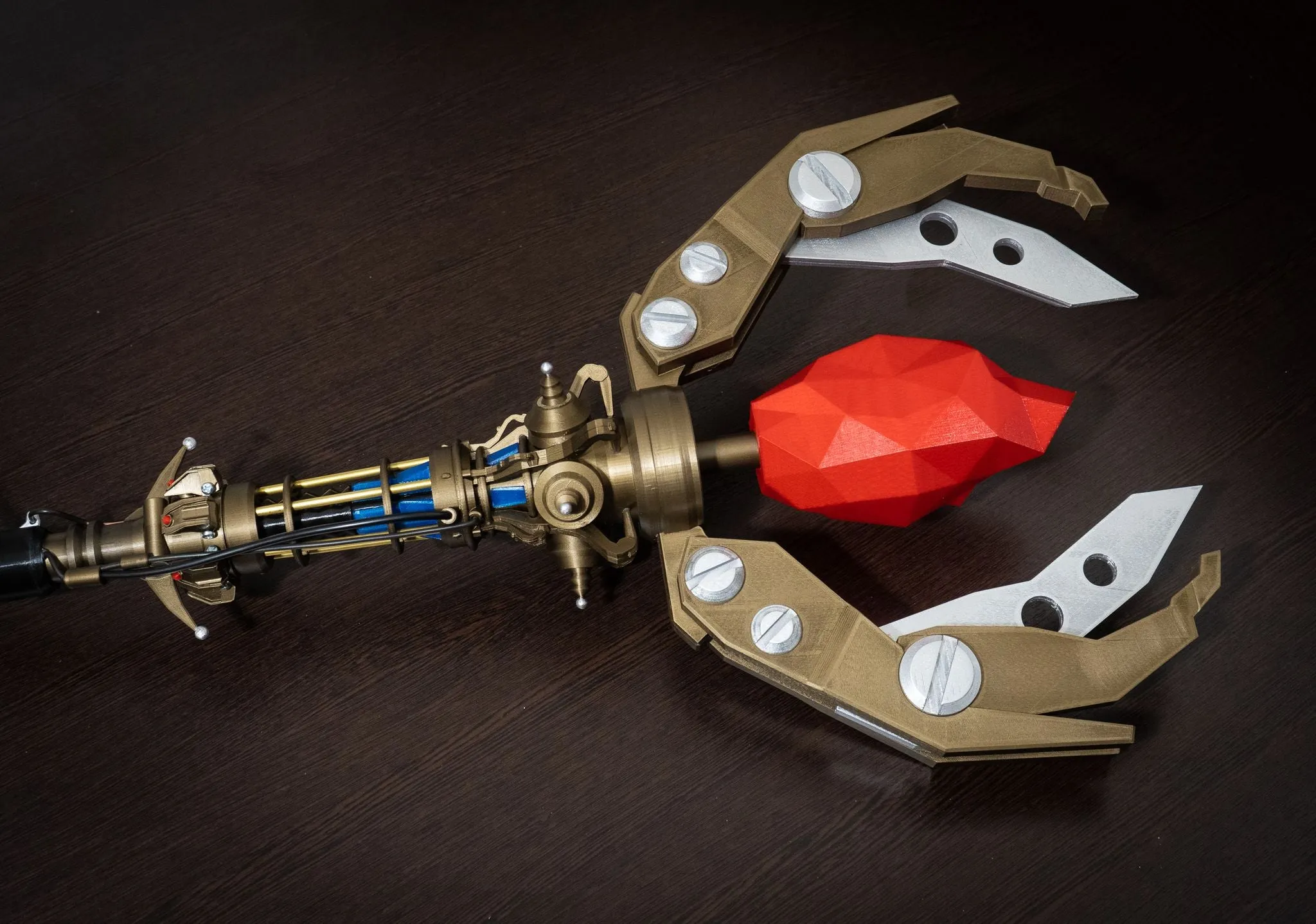 Staff of Fire Cosplay Prop – 72 Inch LED Weapon Replica