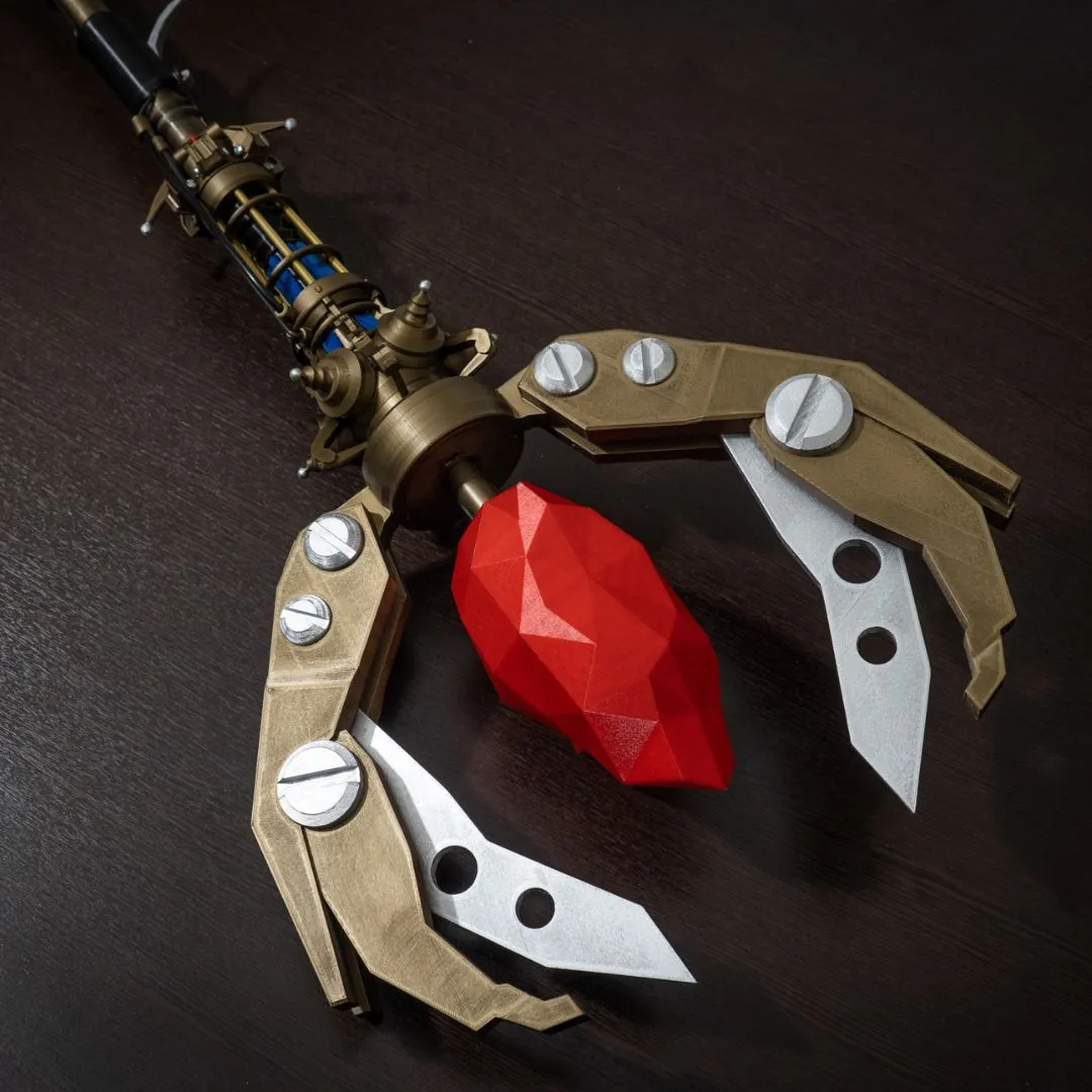 Staff of Fire Cosplay Prop – 72 Inch LED Weapon Replica